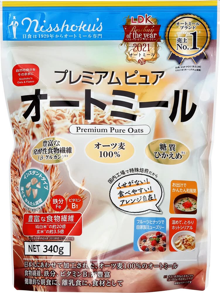 日本食品製造 プレミアムピュアオートミール 近くの配達 |オンラインで