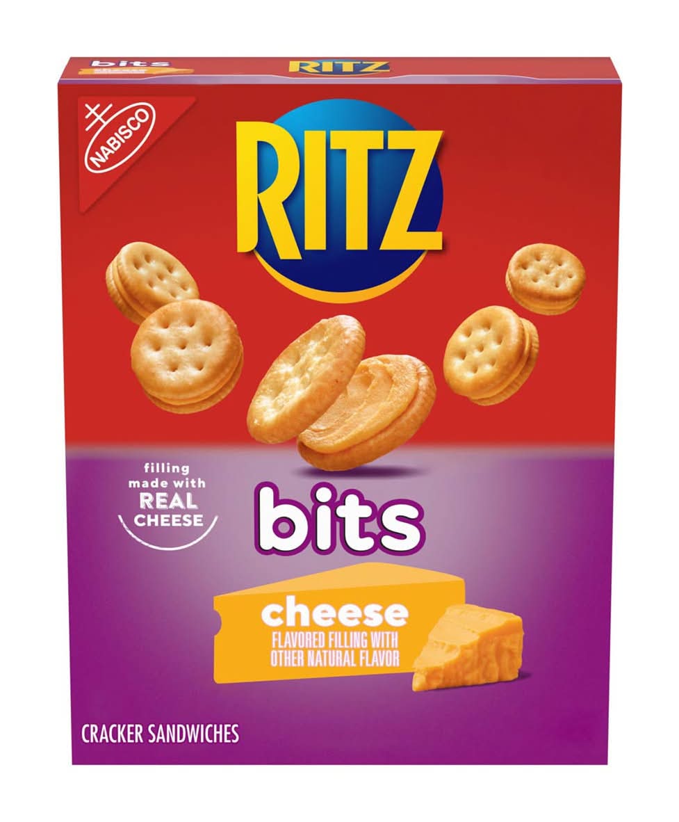 Ritz Bits Cheese Cracker Sandwiches 7.5 Oz
