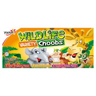 Yoplait Wildlife Choobs PMP 6X37G