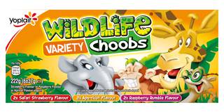 Yoplait Wildlife Choobs PMP 6X37G