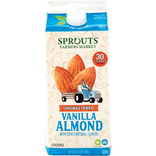 Sprouts Unsweetened Vanilla Almond Milk