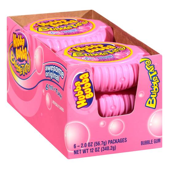 Hubba Bubba Awesome Original Bubble Gum Tape (6 ct)