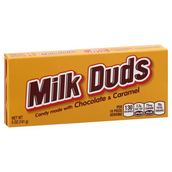 Milk Duds Chocolate and Caramel Candy