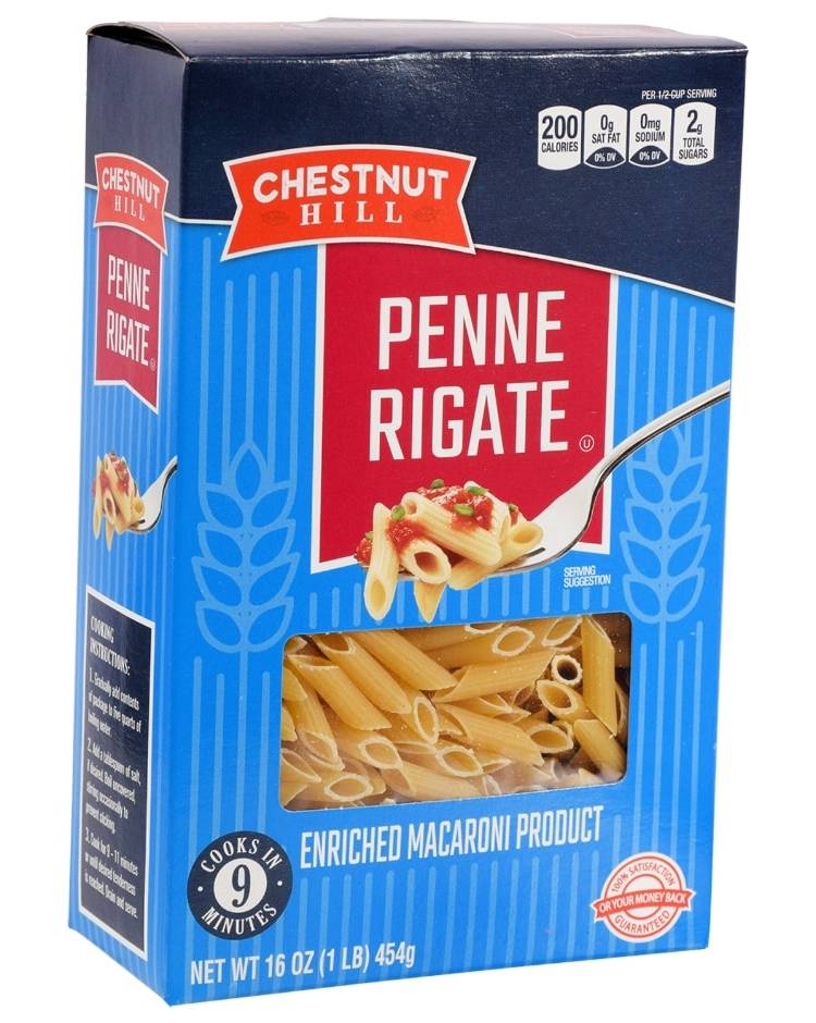Chestnut Hill Penne Rigate Macaroni (1 lbs)