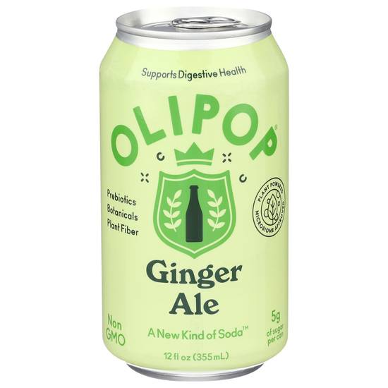 Olipop Ale a New Kind Of Soda (12 fl oz) (ginger ale)
