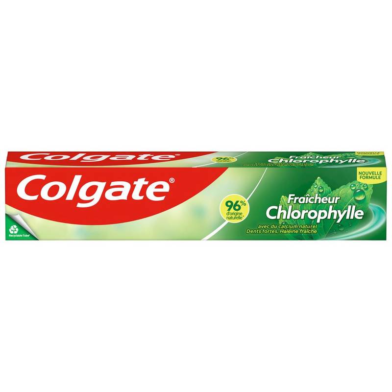 Colgate - Dentifrice chlorophyle fraîcheur intense