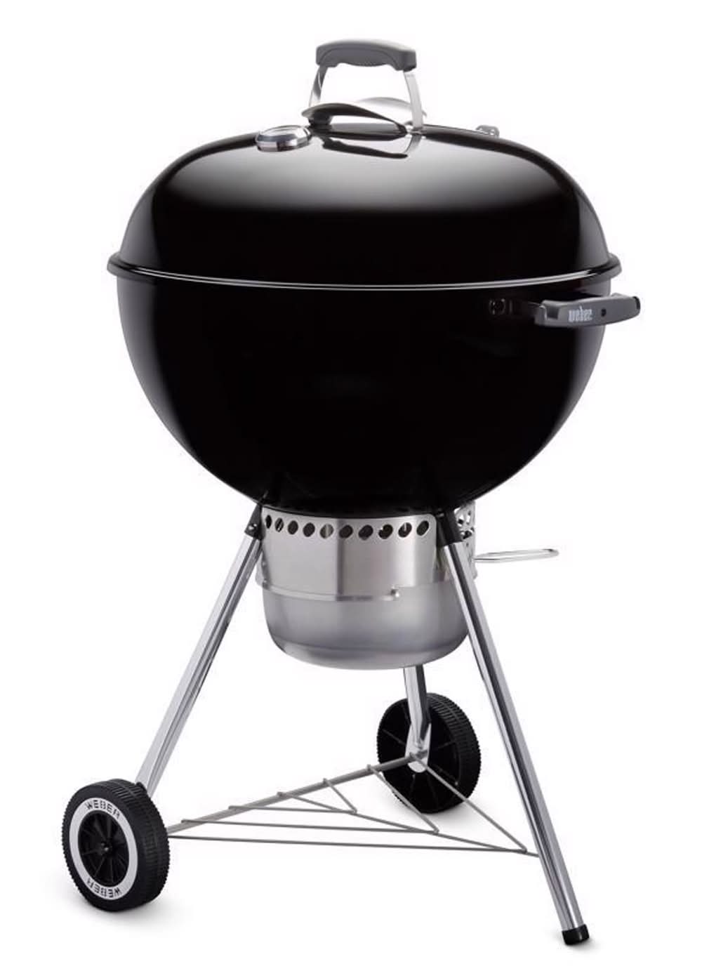 Weber 22 In. Original Kettle Premium Charcoal Grill Black