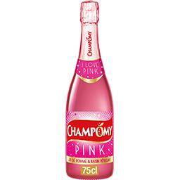 Champomy - Jus de fruits pomme et raisin pétillant pink (750ml)