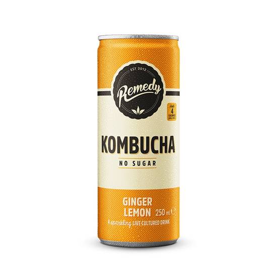 Remedy Kombucha Lemon & Ginger