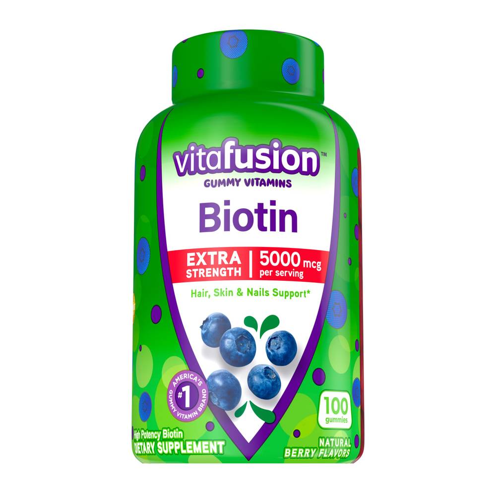 Vitafusion Extra Strength Biotin Gummy Vitamins