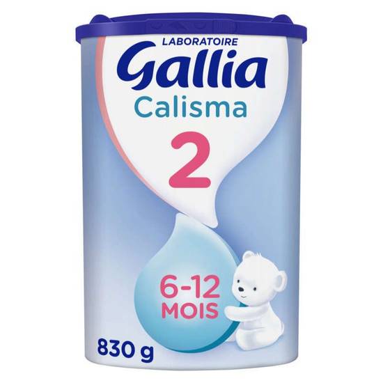 Gallia Calisma 2ème âge de 6 à 12 mois 830g..