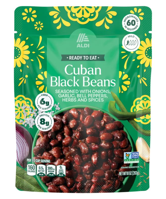Aldi Ready To Eat Cuban Black Beans (10 oz)