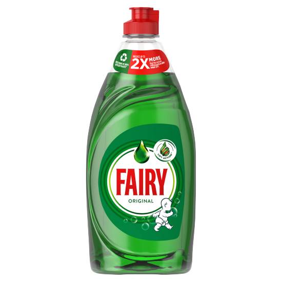 Fairy Original Washing Up Liquid Green With Liftaction 654 ml