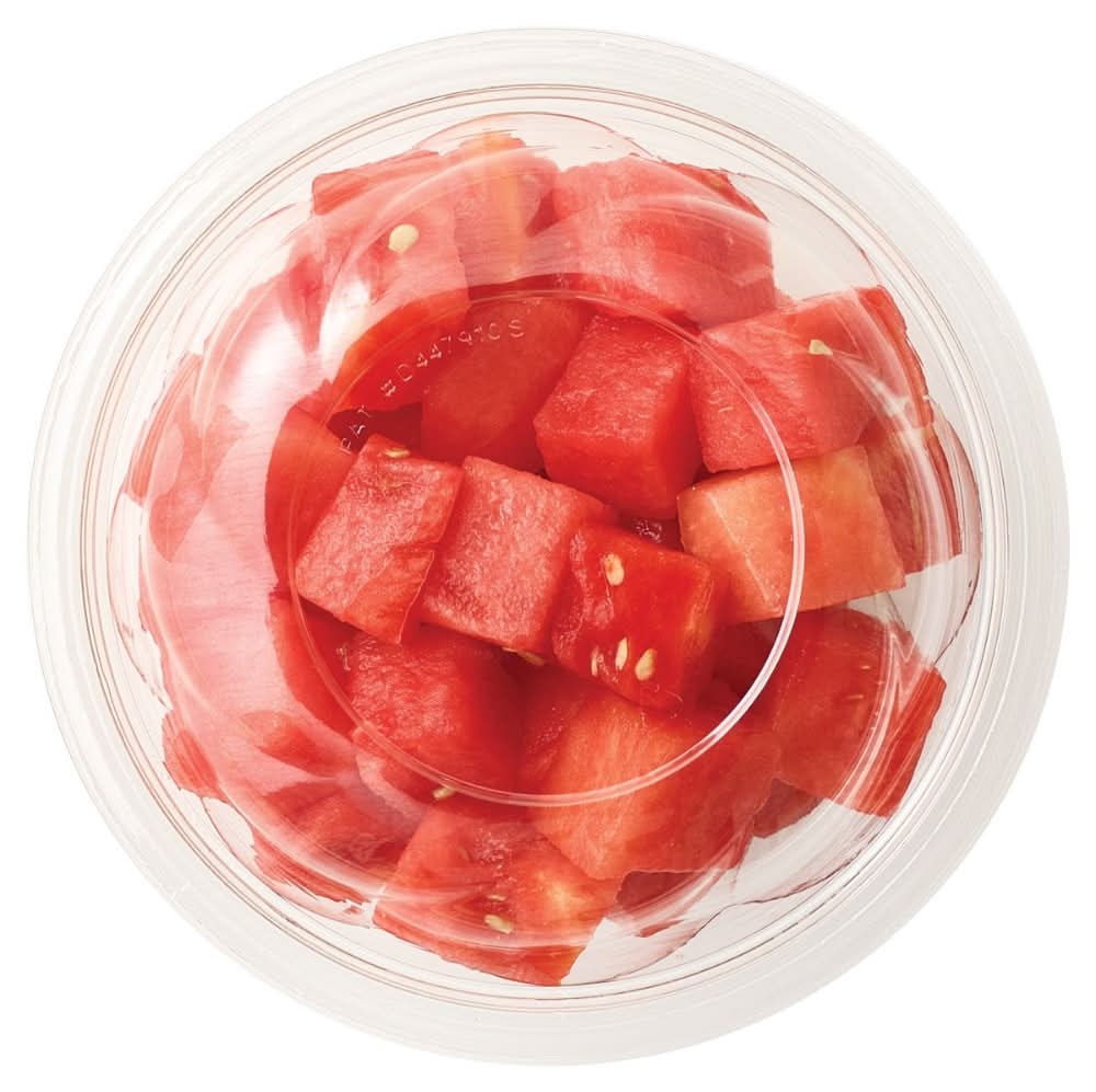 Watermelon Cubes Fresh Cut In Store Daily