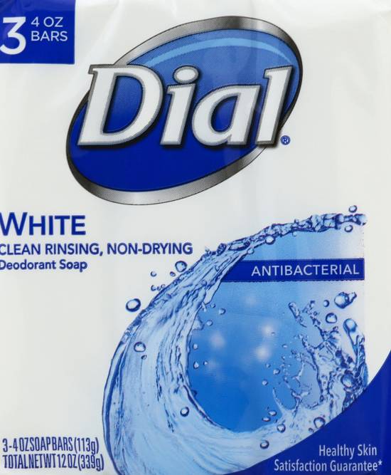 Dial White Antibacterial Soap