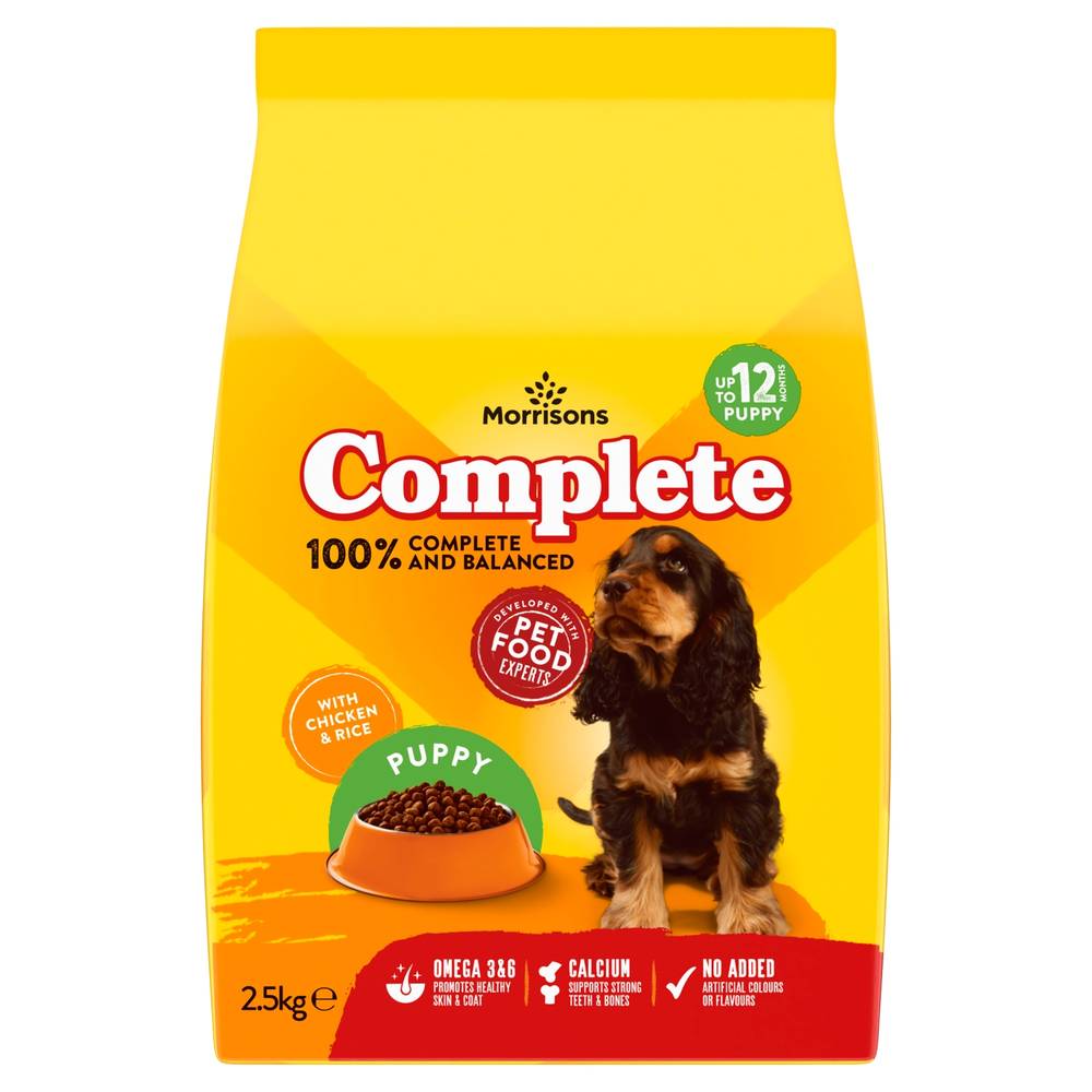 Morrisons Puppy Complete With Chicken & Rice (2.25kg)