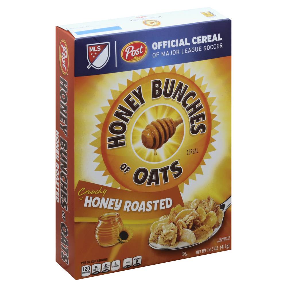 Honey Bunches Of Oats Honey Roasted Crunchy Cereal (14.5 oz)