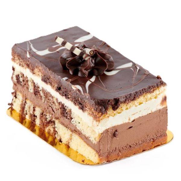 Tuxedo Truffle Mousse Bar Cake