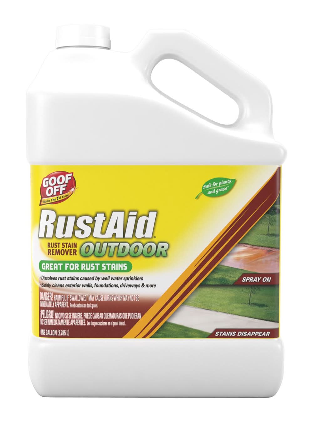 Goof Off No Scent Rust Stain Remover 1 Gal Spray