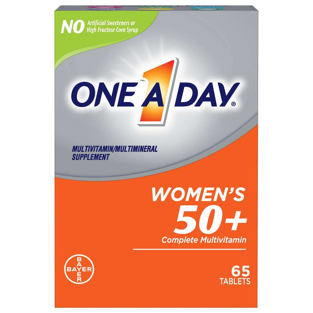 One a Day Women's 50+ Complete Multivitamin & Multimineral Tablets