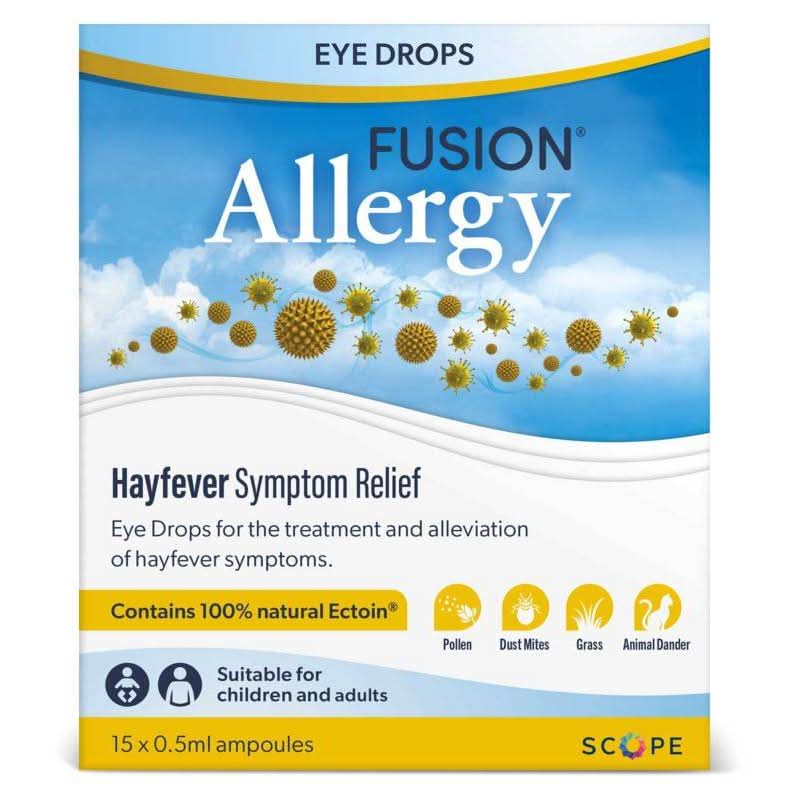 Fusion Allergy Eye Drops (15 x 0.5ml)