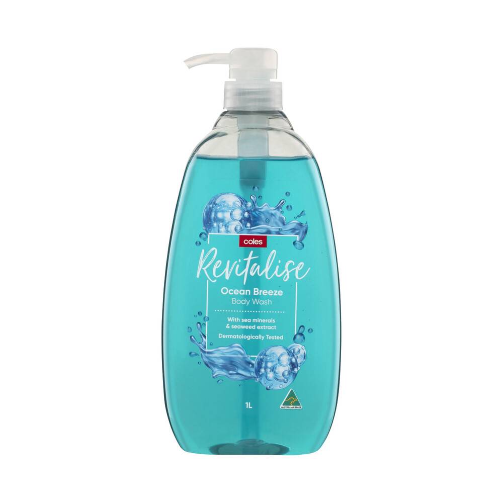 Coles Revitalising Ocean Breeze Body Wash