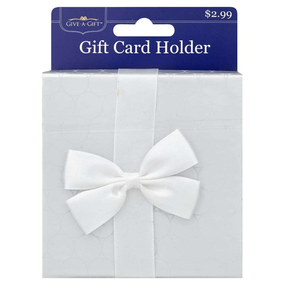 Give a Gift Gift Card Holder