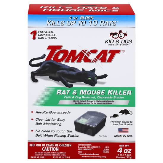 Tomcat Rat & Mouse Killer Child & Dog Resistant