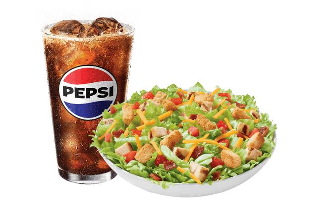 Grilled Chicken Salad Bowl w/Drink