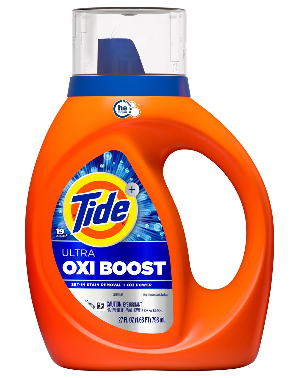 Tide Ultra Oxi Boost Liquid Laundry Detergent 19 Loads (27 fl oz)