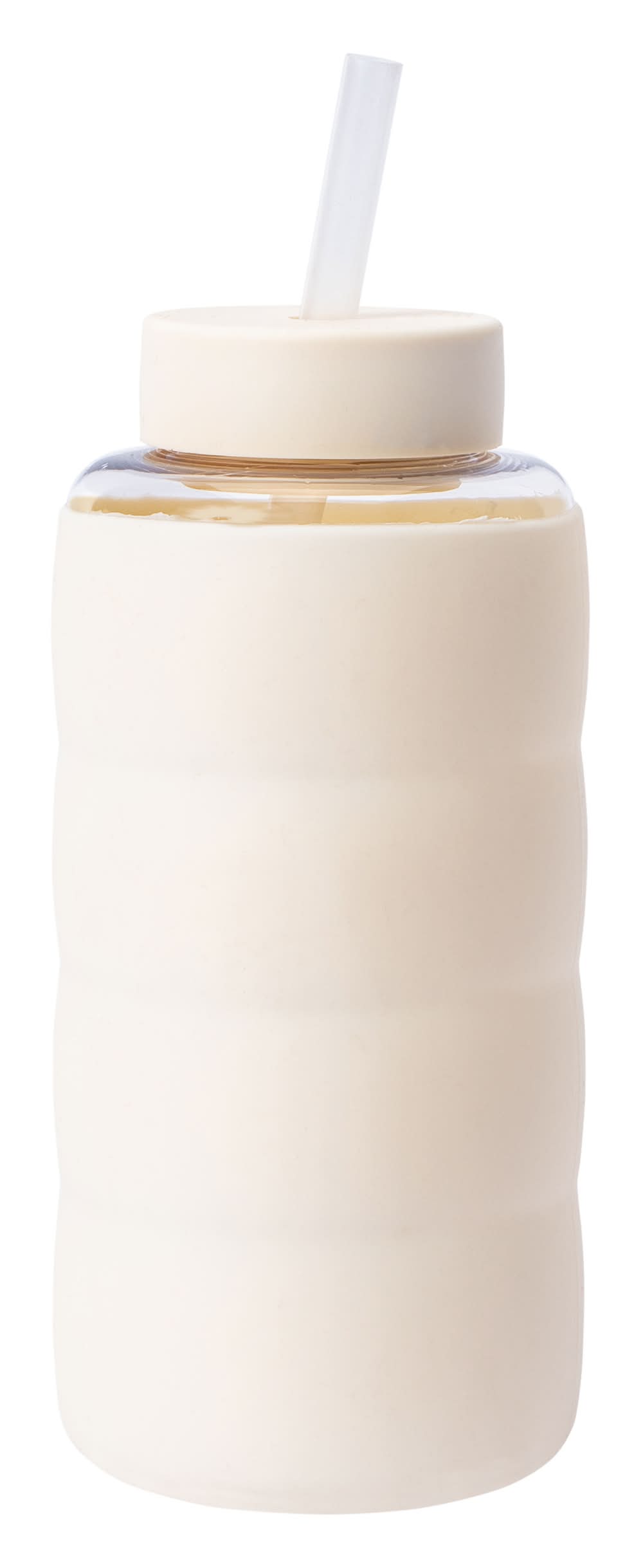 Bubble Bottle With Straw 27oz Cream