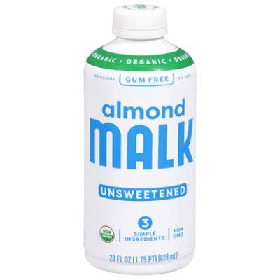 Malk Milk Unsweetened Almond