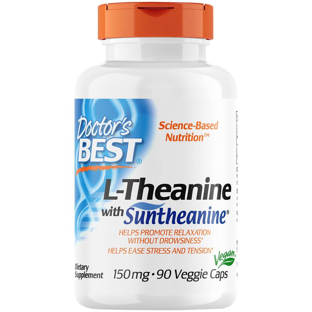 L-Theanine With Suntheanine 150 Mg - (90 Capsules)