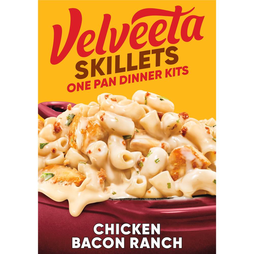 Velveeta Skillets Chicken Bacon Ranch One Pan Dinner Kits