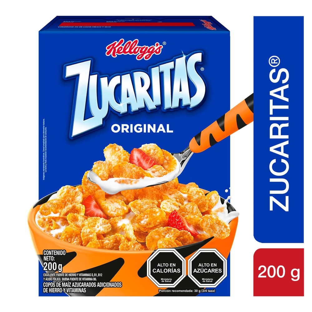 Kellogg's · Zucaritas original cereal de maíz azucarado (200 g)