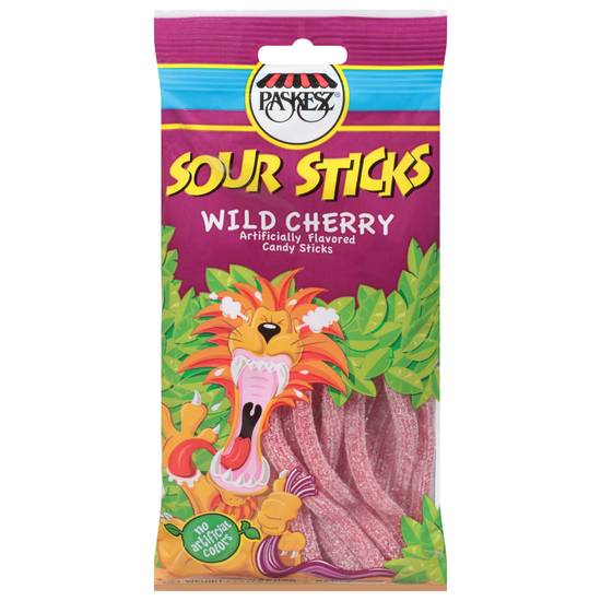 Paskesz Kosher Wild Cherry Sour Sticks