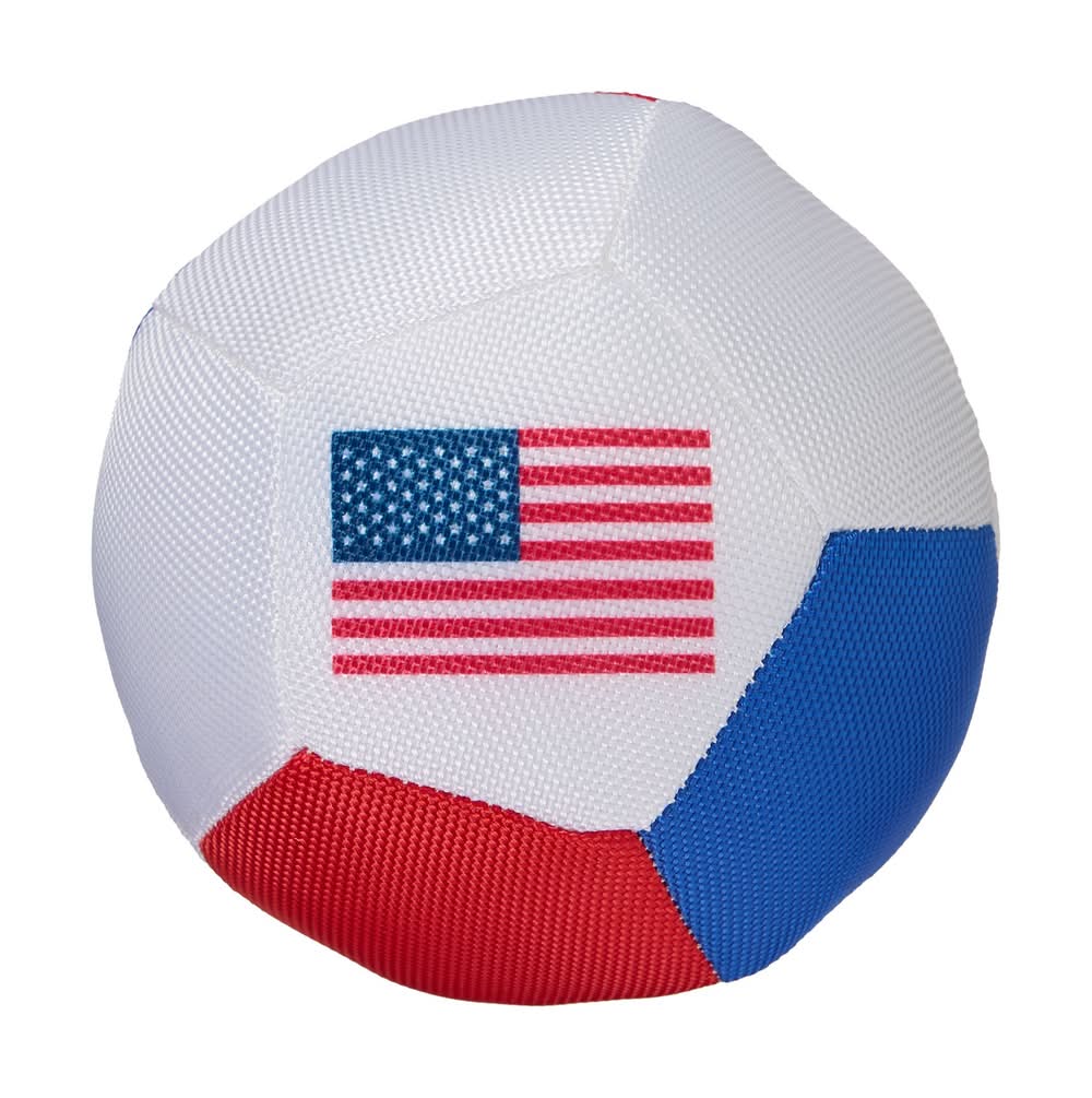 Joyhound® Soccer Ball USA Dog Toy (Color: Multi Color)