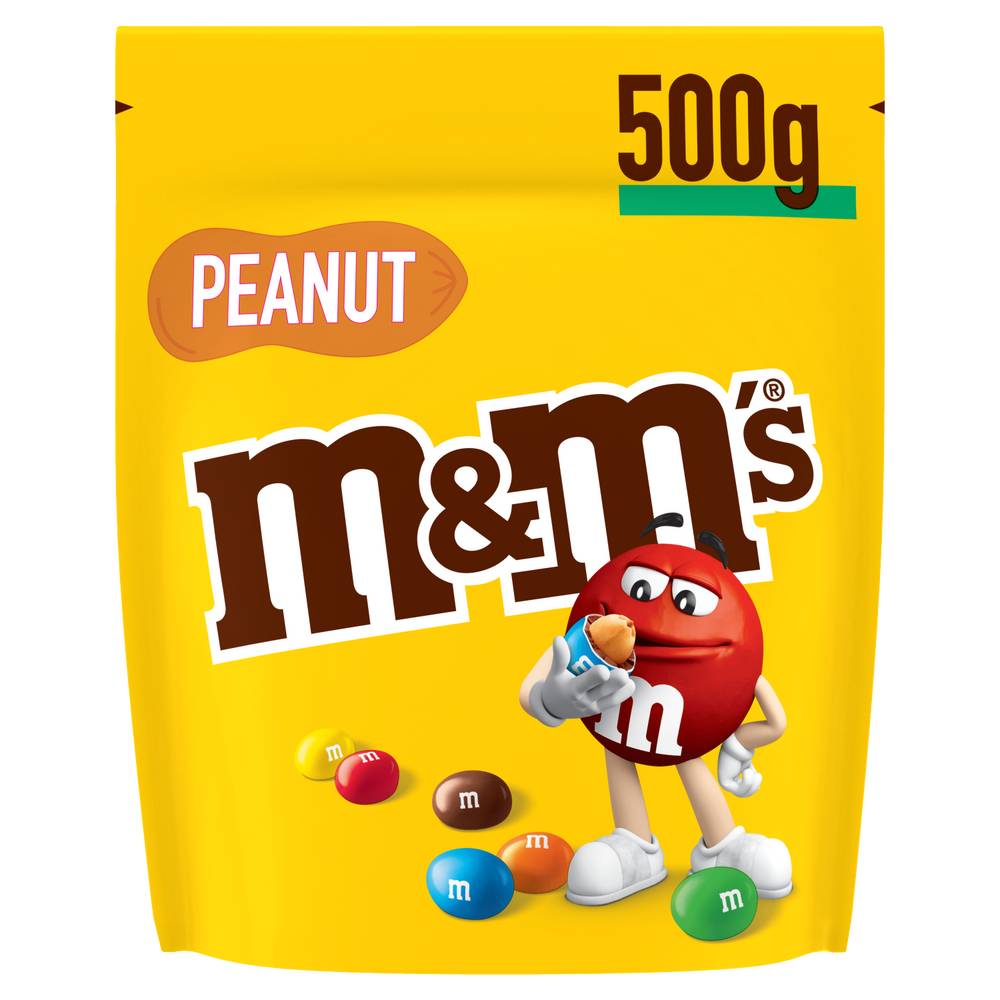 M&M's - Cacahuète enrobée de chocolat (500g)