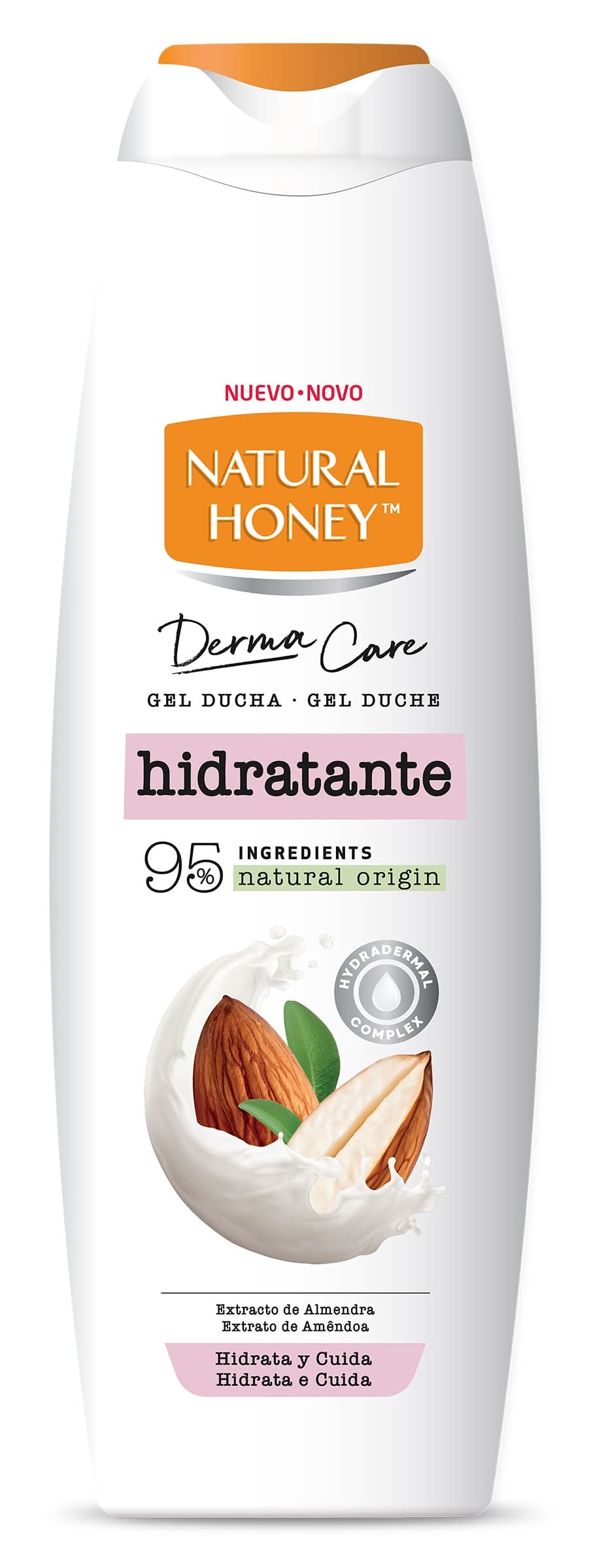 Gel De Baño Hidratante Natural Honey Botella 650 Ml