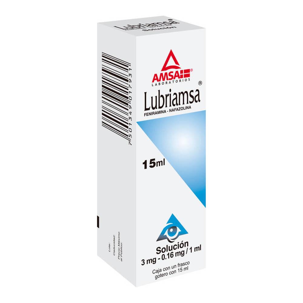 Lubriamsa feniramina/nafazolina (15 ml, 3/.016/1ml)
