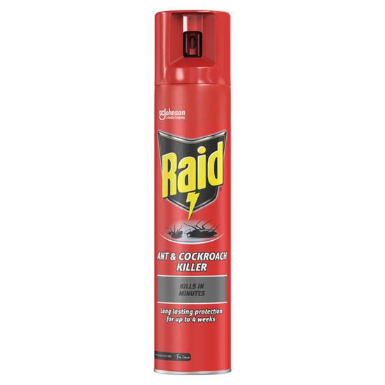 Raid Ant & Cockroach Insect Killer Aerosol Spray