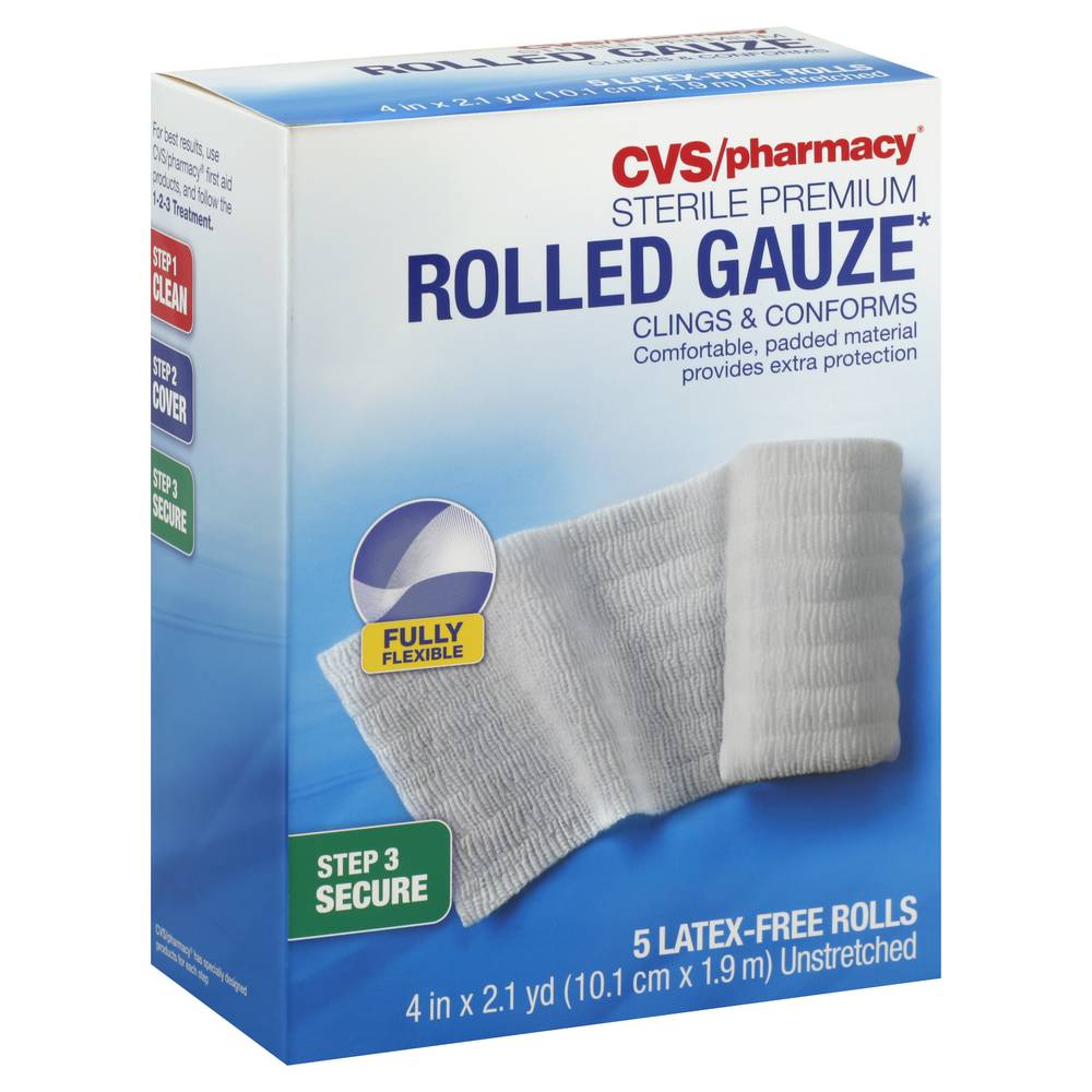 Cvs Rolled Gauze (5 ct)