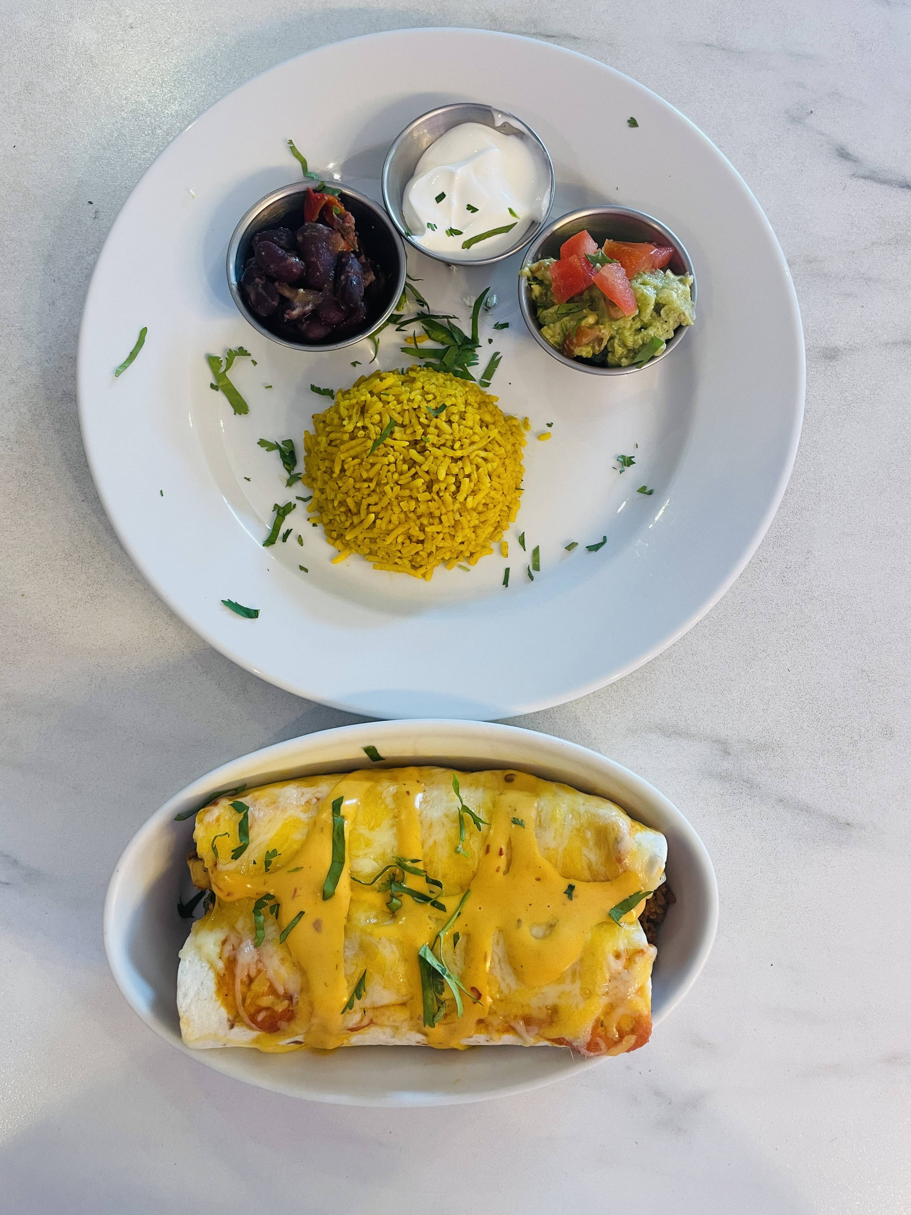 Enchiladas carne