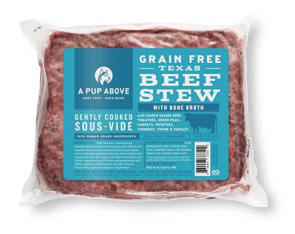 A Pup Above Exas Stew Grain Free Gently Cooked Dog Food (1 lbs)