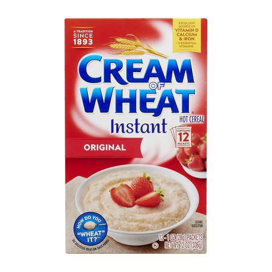Cream of Wheat Instant Original 12 1oz packs