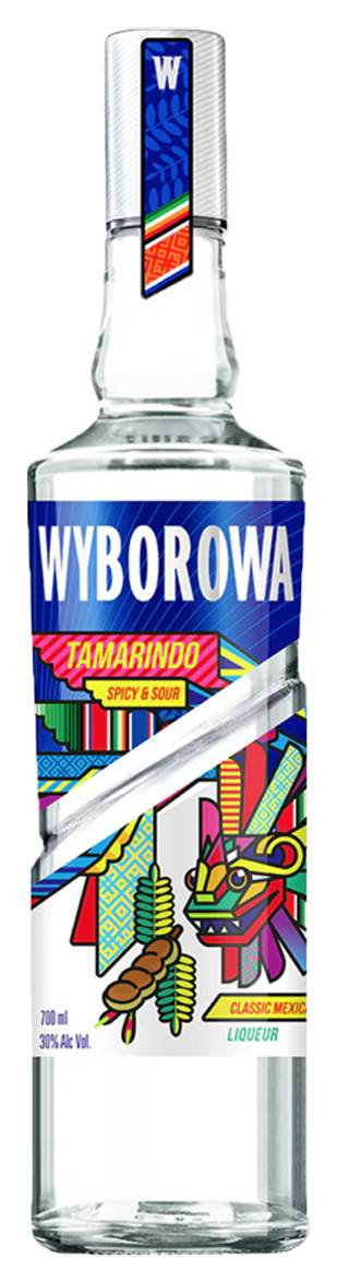 Wyborowa Blue · Vodka, tamarindo (700 ml)