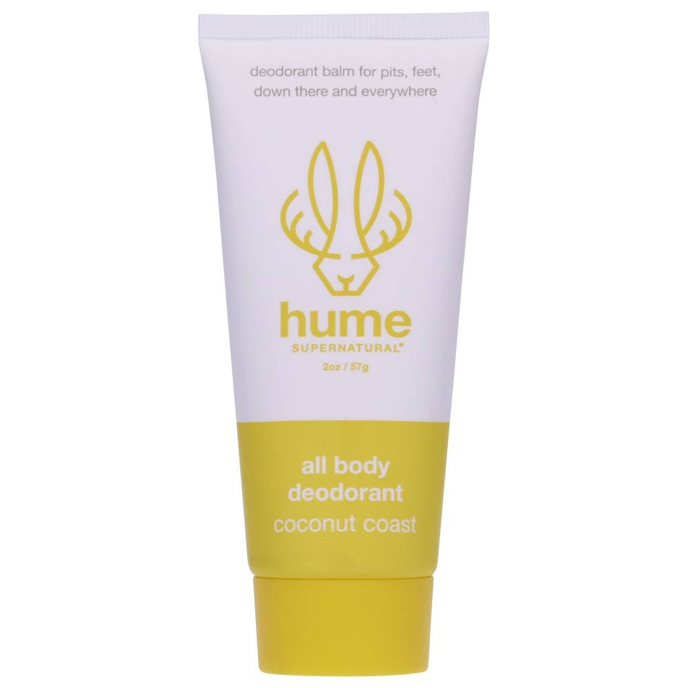 Hume Supernatural All Body Coconut Coast Deodorant