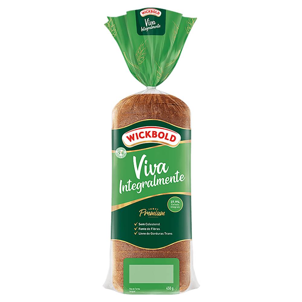 Wickbold pão de forma integral premium (450 g)