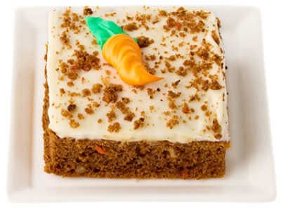 Iced Carrot Cake Slice - Each