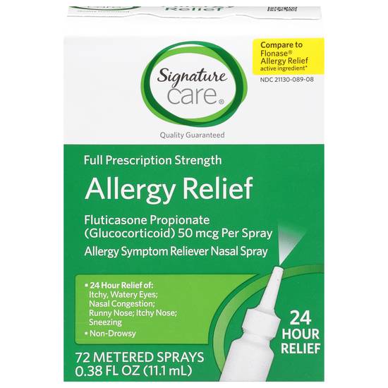Signature Care Full Prescription Strength Allergy Relief (0.38 fl oz)
